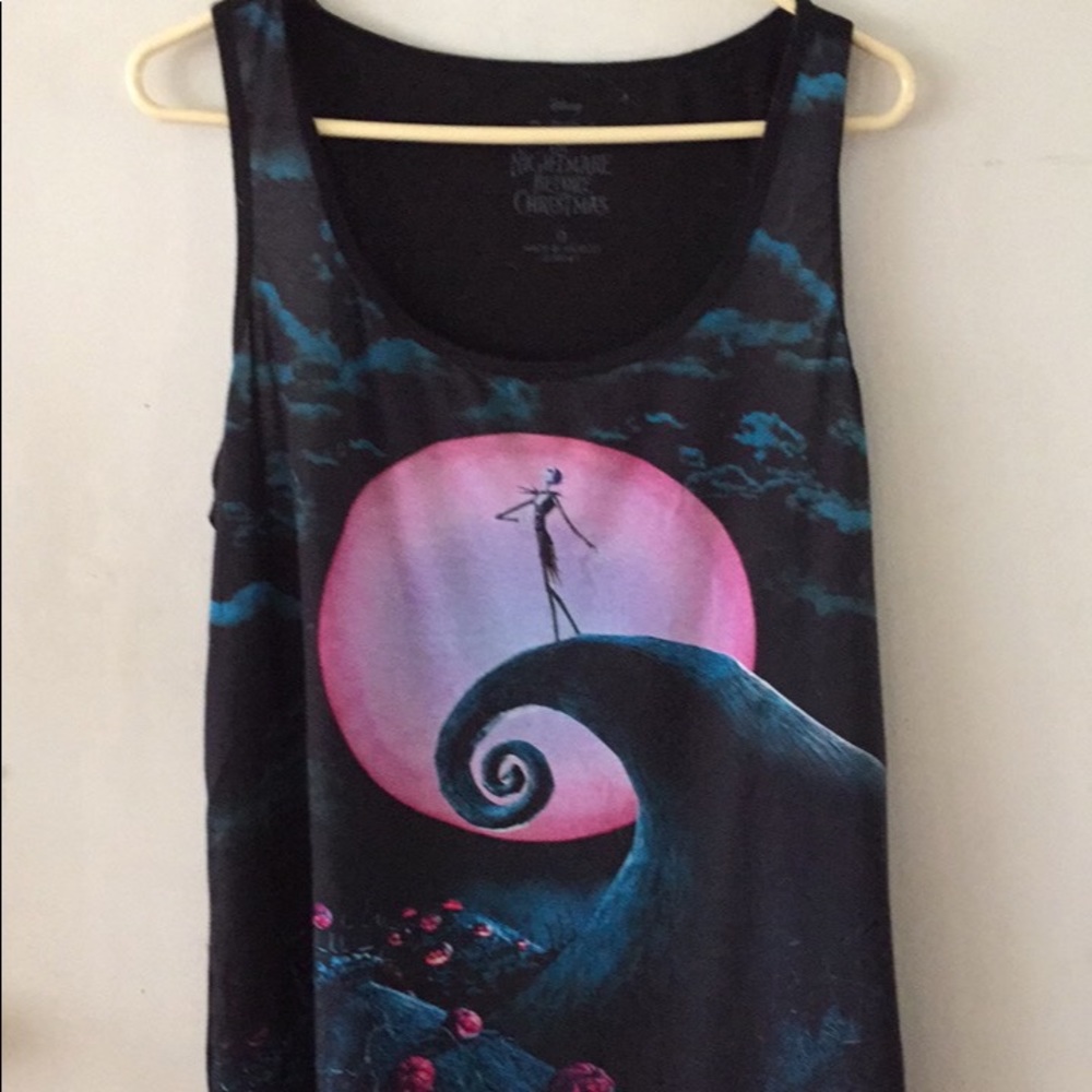 TNBC Jack Skellington Tank Top